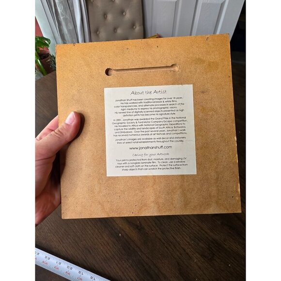 Shell Printed Picture- Jonathan Shuff Photography. Print On Wood 8 x 8 - Picture 8 of 11